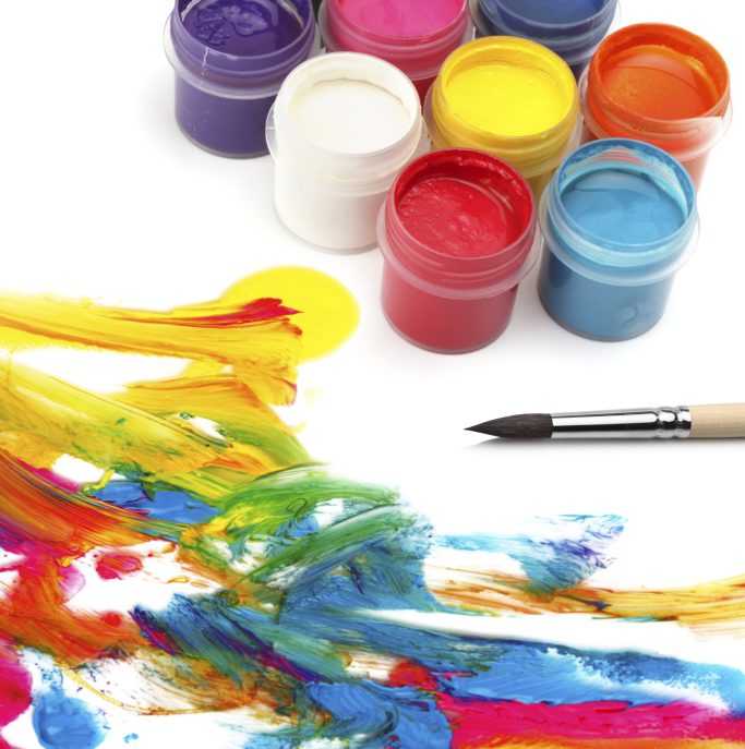 Counselling play therapy paint 